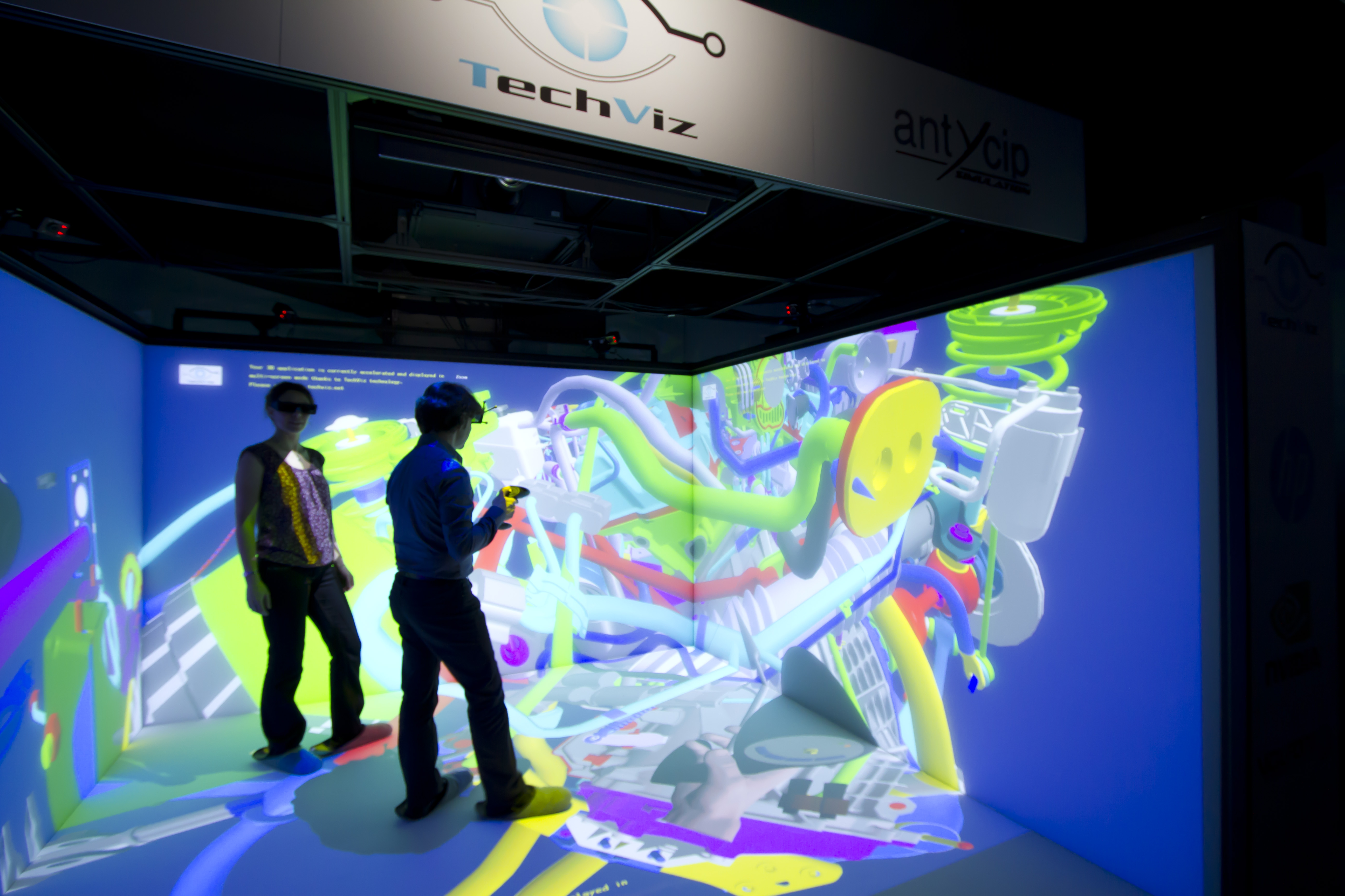Techviz Cave VR投影系统